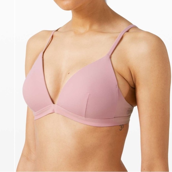 Lululemon Waterside Swim Top *C Cup Pink Clay size 6 - Picture 2 of 13